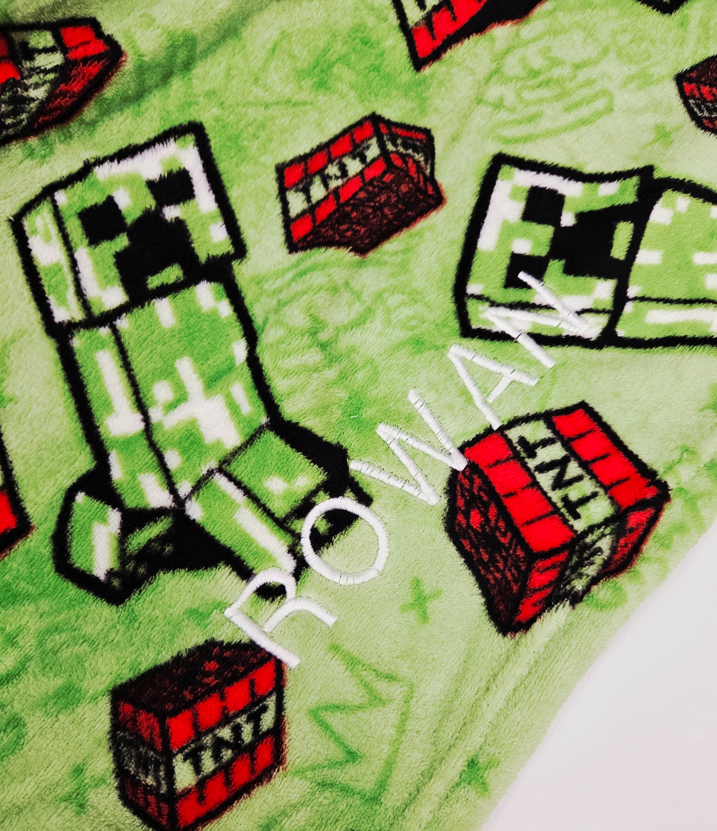 Large Minecraft Blanket