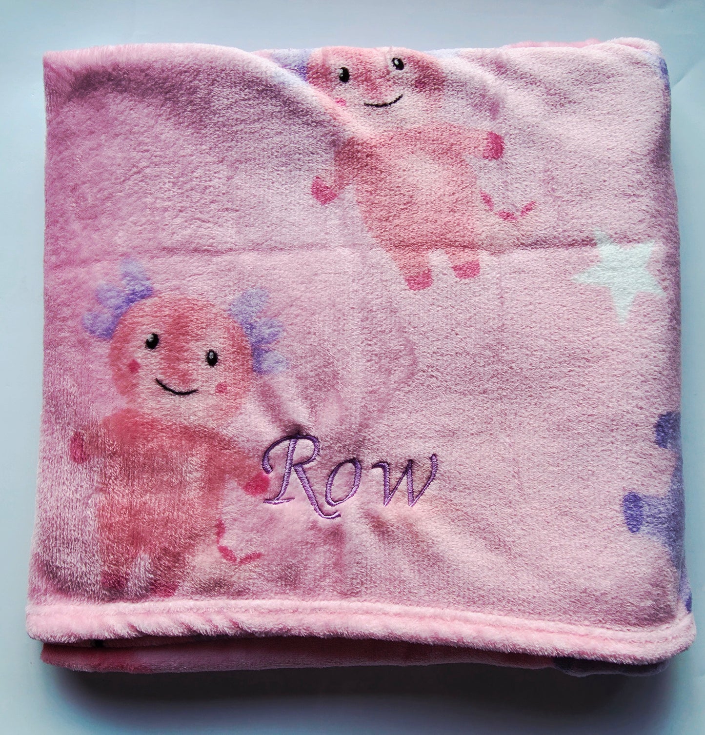 Large Axolotl Blanket