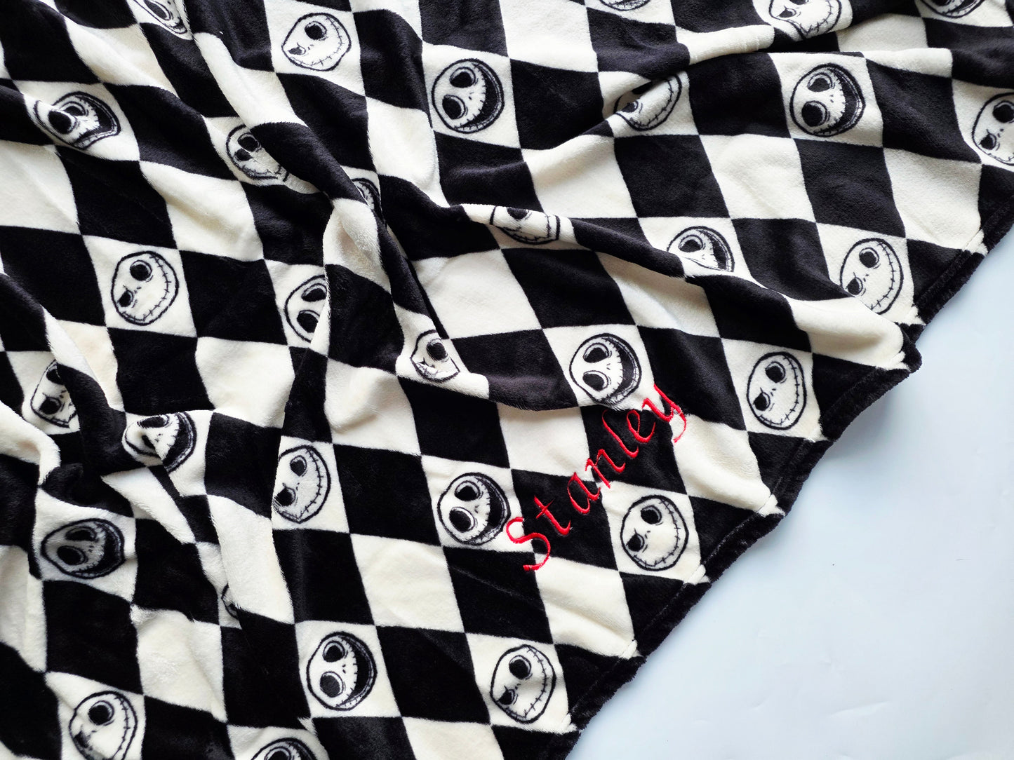 Jack Skeleton Blanket
