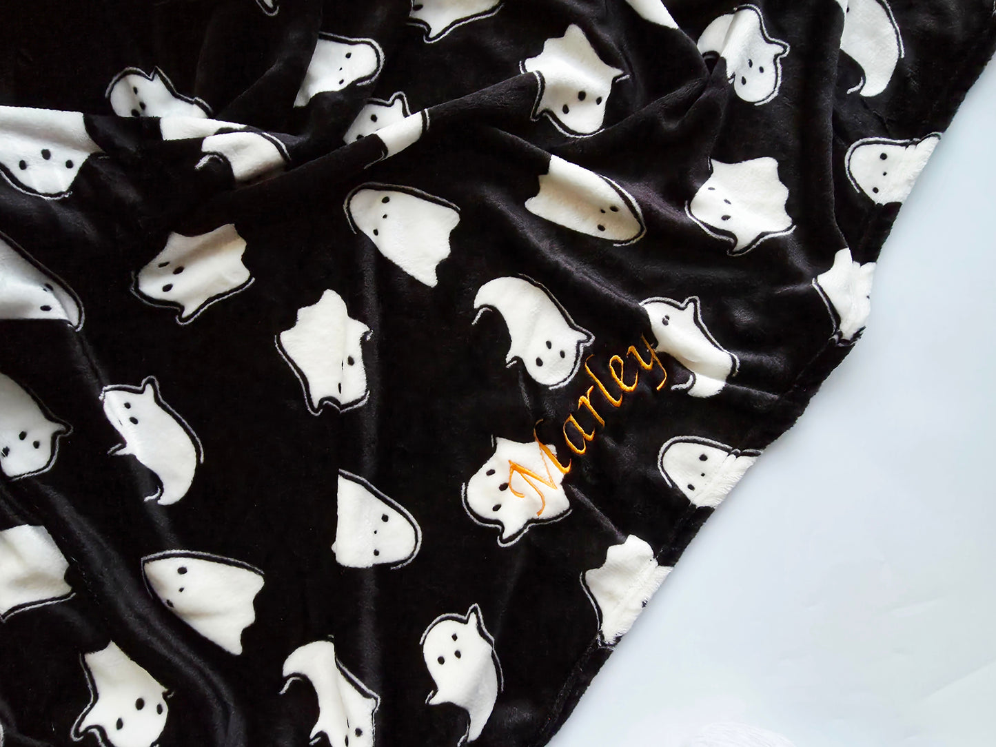 Ghost Halloween Blanket