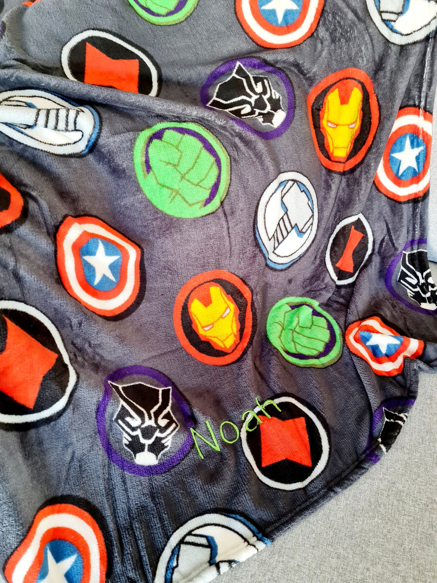 Large Avengers Blanket