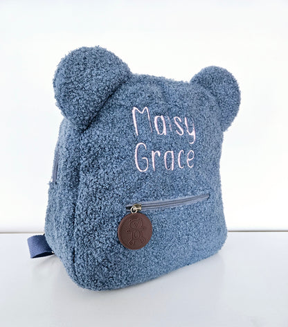 Blue Bear Backpack