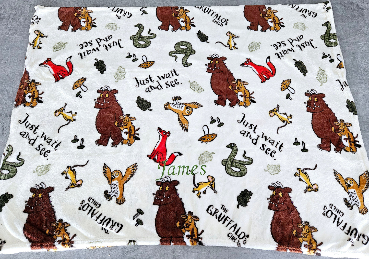 Large Gruffalo Blanket