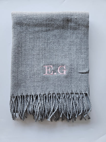 Initial Unisex Adults Scarf