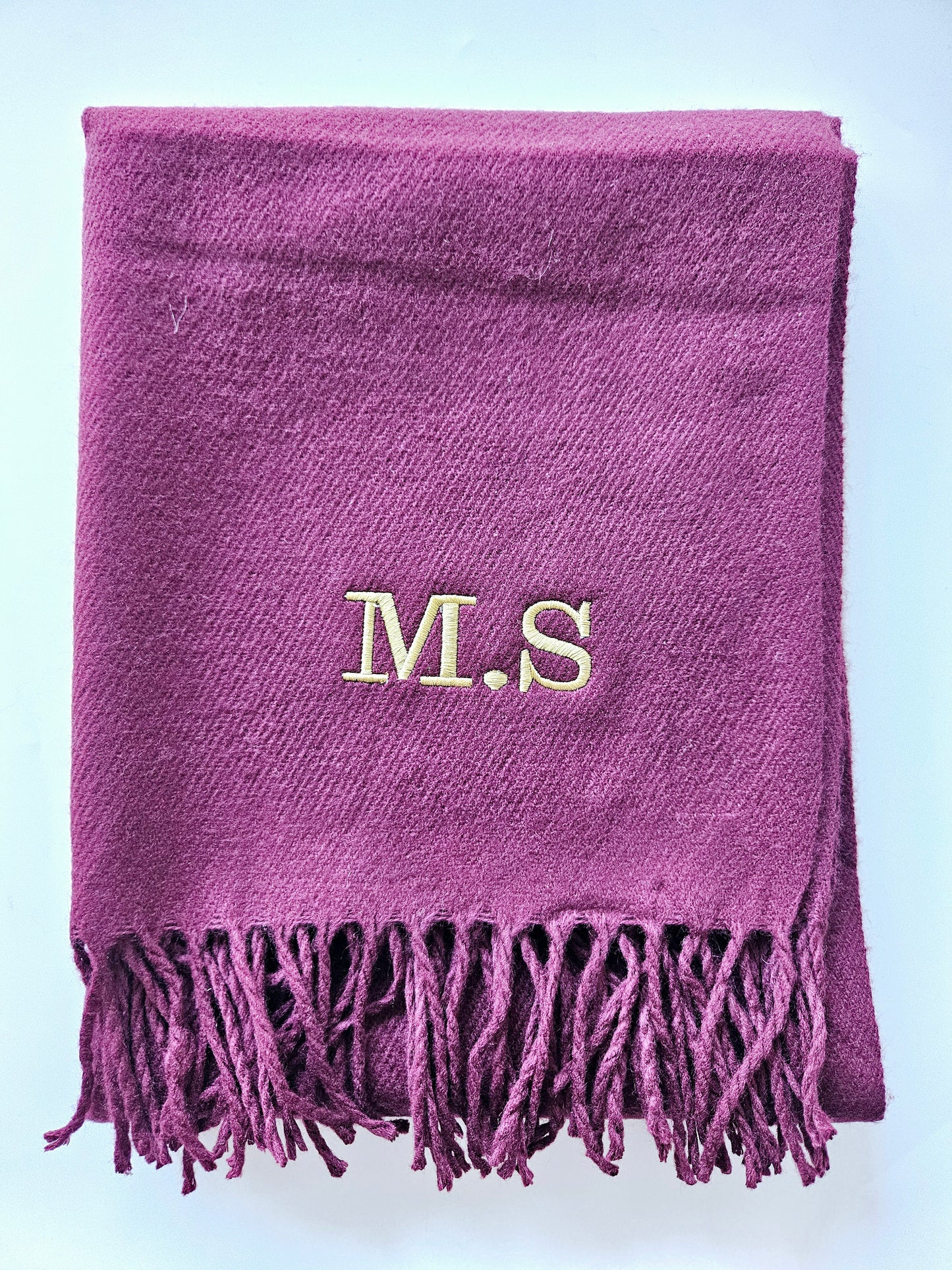 Initial Unisex Adults Scarf