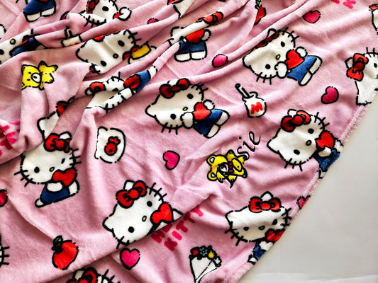 Large Hello Kitty Blanket