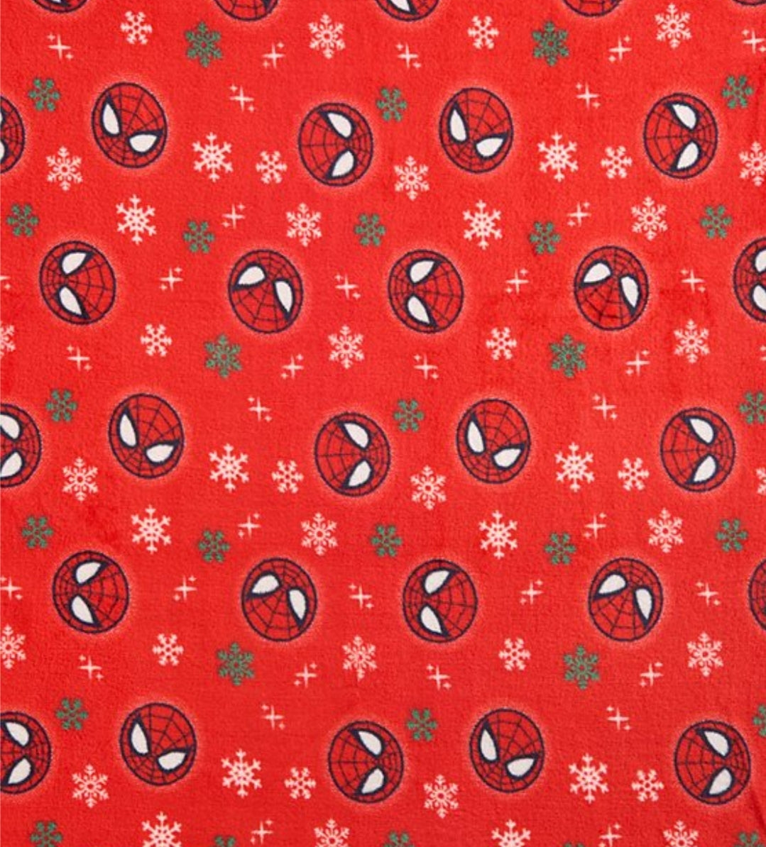 Large Christmas Spider Man Blanket