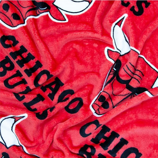 Large Chicago Bulls Blanket