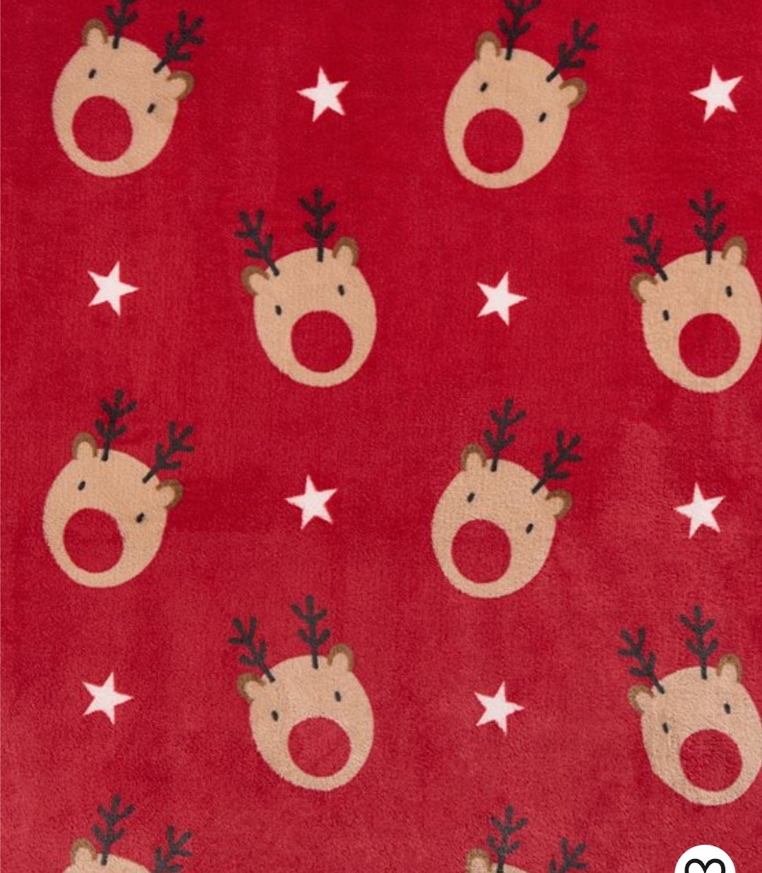 Large Rudolf Blanket