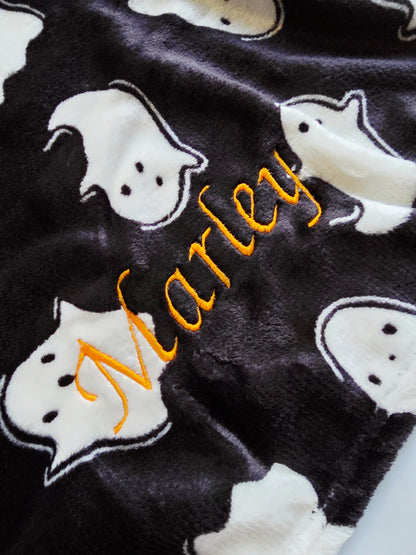 Ghost Halloween Blanket