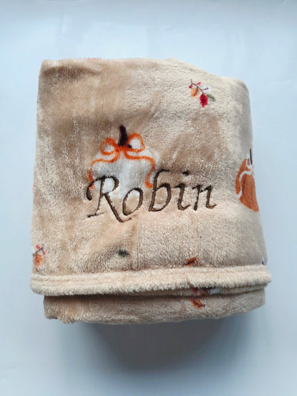 Pumpkin Blanket
