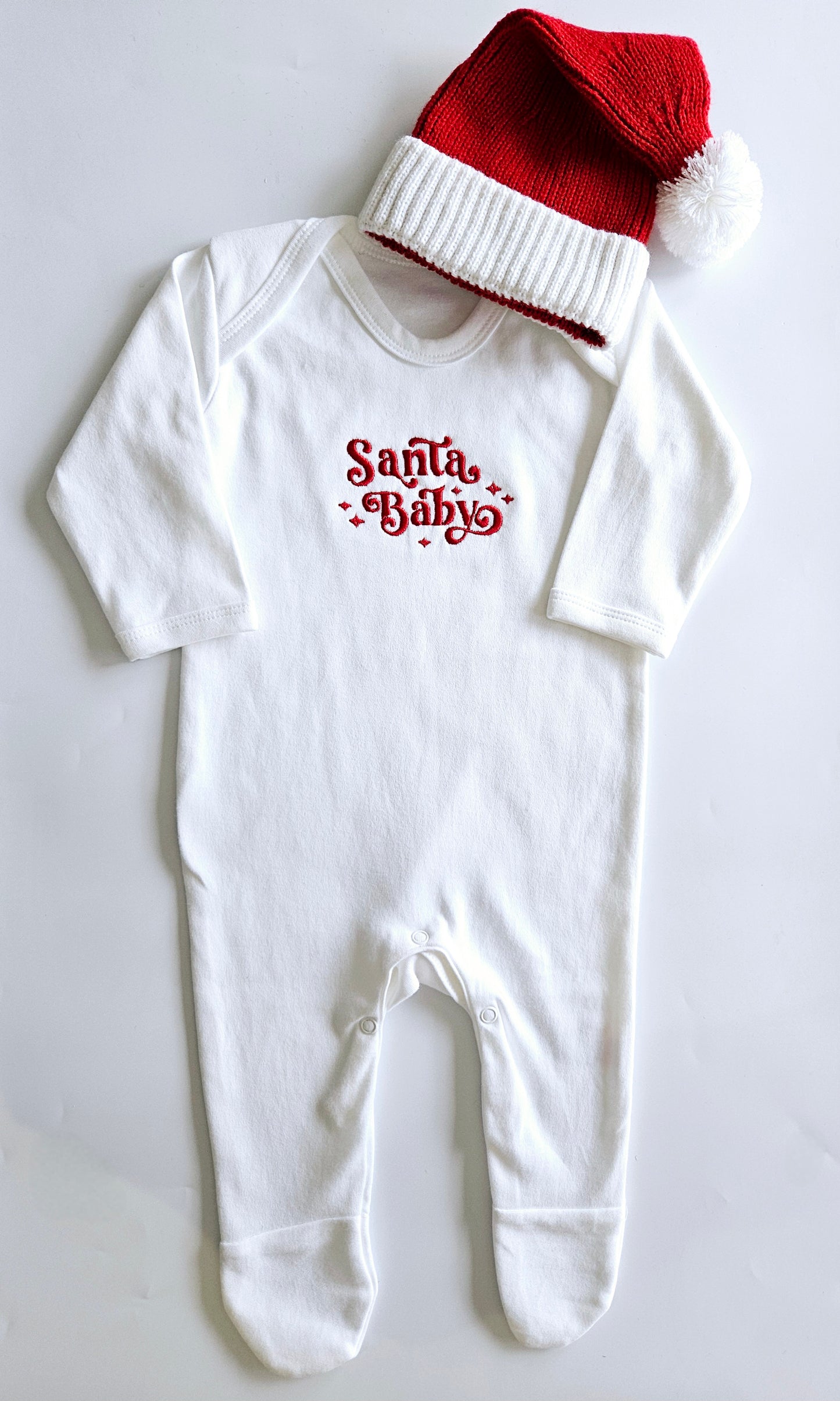 Santa Baby Sleepsuit