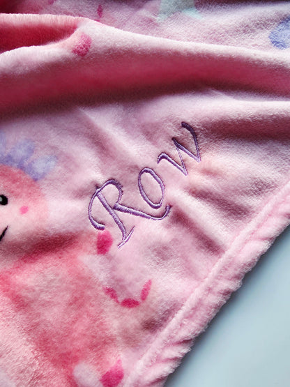Large Axolotl Blanket