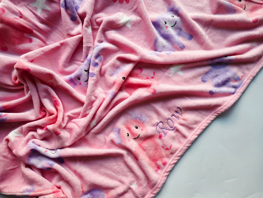Large Axolotl Blanket