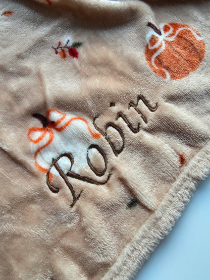 Pumpkin Blanket
