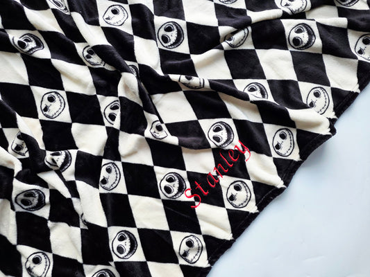 Jack Skeleton Blanket