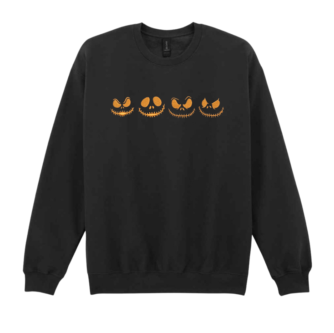 Kids Halloween Face Sweatshirt/Hoodie