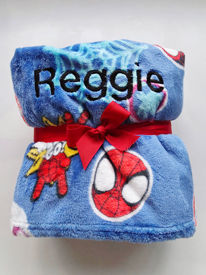 Large Spidey Blanket