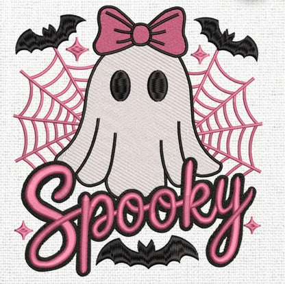Ladies Spooky Ghost Sweatshirt/hoodie