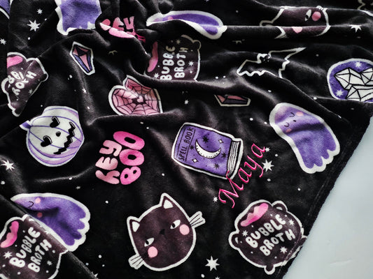 Bubble broth Halloween Blanket