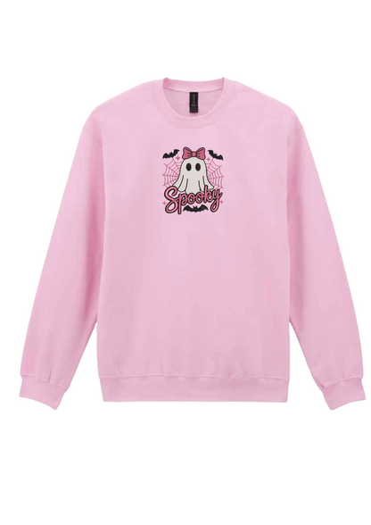 Ladies Spooky Ghost Sweatshirt/hoodie