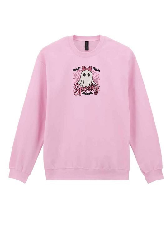 Girls Spooky Ghost Sweatshirt/Hoodie