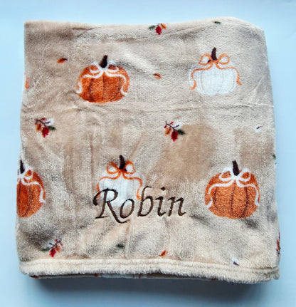 Pumpkin Blanket
